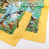 Hermès Carré  90 "SICHUAN " 100% Silk Scarf in Yellow Secondhand