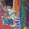 Hermès Carré 90 "CAVALIERS DU CAUCAS" Silk handkerchief in Blue Secondhand