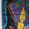 Hermès Carré 90 "CAVALIERS DU CAUCAS" Silk handkerchief in Blue Secondhand