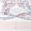 Hermès Carré 90 "RIDES DE GALA EN FLEURS" 100% Silk Scarf in Beige Secondhand