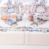 Hermès Carré 90 "RIDES DE GALA EN FLEURS" 100% Silk Scarf in Beige Secondhand
