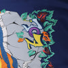 Hermès Carré 90 "THE ALFEE AUBE" Silk handkerchief in Navy Blue Secondhand