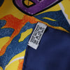 Hermès Carré 90 "THE ALFEE AUBE" Silk handkerchief in Navy Blue Secondhand