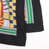 Hermès Carré Geant "Voltes et Pirouettes" Cashemere & Silk Scarf in Black Secondhand