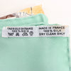 Hermès Carré 90 "Auteuil en Mai" Silk handkerchief in Green Secondhand