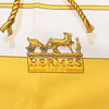 Secondhand Hermès Carré 90 "Clips" Silk handkerchief in Yellow