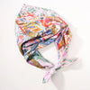 Hermès Carré 90 Double Face "Les Douze Leopards" Silk handkerchief in Multicolor Secondhand