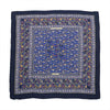 Hermès Carré Géant "CHASSE EN INDE" Cashmere & Silk Scarf in in Navy Blue Secondhand