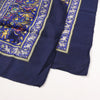 Hermès Carré Géant "CHASSE EN INDE" Cashmere & Silk Scarf in in Navy Blue Secondhand