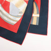 Hermès Carré Geant "La Selle Imaginaire" Cashemere & Silk Scarf in Red Secondhand