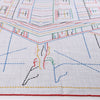 Hermès Carré Géant "PIQUE SELLIER" Cashmere & Silk Scarf in Gray Secondhand