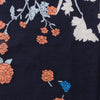 Hermès Carré Géant "Robe Legere" Cashmere x Silk handkerchief in Navy Blue Secondhand