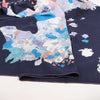 Hermès Carré Géant "Robe Legere" Cashmere x Silk handkerchief in Navy Blue Secondhand