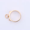 Hermes Collier de Chien Ring 750(PG) 6.5g 50 21AK270306 Secondhand