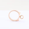 Hermes Collier de Chien Ring 750(PG) 6.5g 50 21AK270306 Secondhand