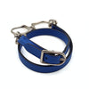 Hermès Etrier Tour bracelet in light blue leather