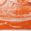 Hermès Carré 140 "CLAIR DE LUNE" Cashmere x Silk handkerchief in Orange Secondhand