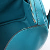 Hermes Lindy 30 Veau Swift 2Way Handbag in Turquoise □K: 2007 Secondhand