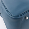 Hermes Lindy 34 Veau Swift Blue de galice Silver Metal Fittings 2Way Handbag □R: 2014 Secondhand