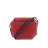 HERMES Octagon Veau Epsom Crossbody Bag in Rouge Grenat X: 2016 Secondhand