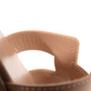 HERMES Oran Leather Sandals in Beige, Size 36.5 EU Secondhand