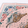 Hermès Double Face 90 "Cheetah Bandana" 100% Silk Scarf in Pink x Orange Secondhand