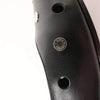 Hermès Serie Button Punching Sack Leather Ballet Flats un Black, Size 39 EU Secondhand