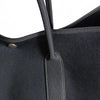 Hermès Garden Party handbag in black canvas and leather