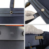 Hermès Herbag shoulder bag with spare in blue canvas