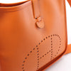 Hermes Evelyn 1 29 PM Epsom Leather Shoulder Bag in Orange □N:2010 Secondhand