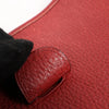 Secondhand Hermes Evelyn 2 33 GM Taurillon Clemence in Rouge □H: 2004