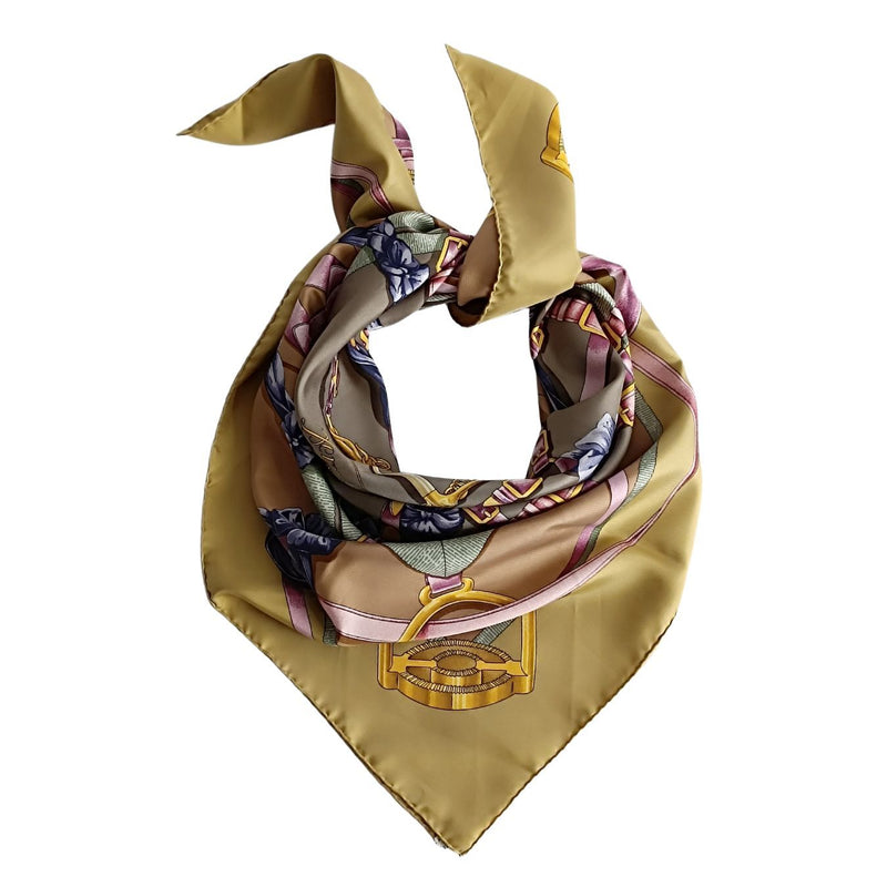 Hermès Grand Manège silk scarf 89x89