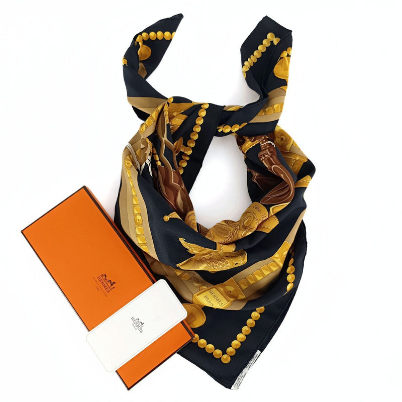 Hermès silk scarf 88x88 Cuillers D'Afrique