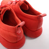Hermès Teams Leather x Mesh Fabric Sneakers in Red, Size 42 EU Secondhand