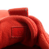 Hermès Teams Leather x Mesh Fabric Sneakers in Red, Size 42 EU Secondhand