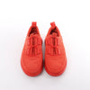 Hermès Teams Leather x Mesh Fabric Sneakers in Red, Size 42 EU Secondhand