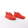 Secondhand Hermès Teams Leather x Mesh Fabric Sneakers in Red, Size 42 EU