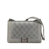 Chanel Paris-Salzburg Large Embossed Calfskin Boy Flap Secondhand