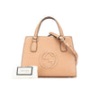 Gucci Medium Leather Soho Top Handle Convertible Tote Secondhand