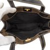 Fendi Pequin Coated Canvas Logo Convertible Tote Secondhand
