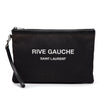 Saint Laurent Canvas Rive Gauche Clutch Secondhand
