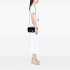 Chanel Paris Salzburg Medium Patent and Goatskin CC Eyelet Flap Secondhand