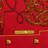 Hermès Les Cles Silk Handkerchief Secondhand