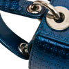 Dior Mini Metallic Patent Microcannage Lady Dior Secondhand