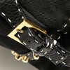Secondhand Fendi Selleria Studded Canvas Shoulder Bag