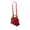 Gucci Small Calfskin Bamboo Nymphaea Satchel Secondhand