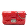 Secondhand Dior Patent Cannage New Lock Pouch Crossbody