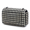 Chanel Mini Rectangular Tweed  and Ribbon Logo Single Flap Secondhand