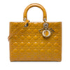Dior Large Patent Cannage Lady Dior Secondhand
