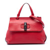 Gucci Small Calfskin Bamboo Daily Satchel Secondhand
